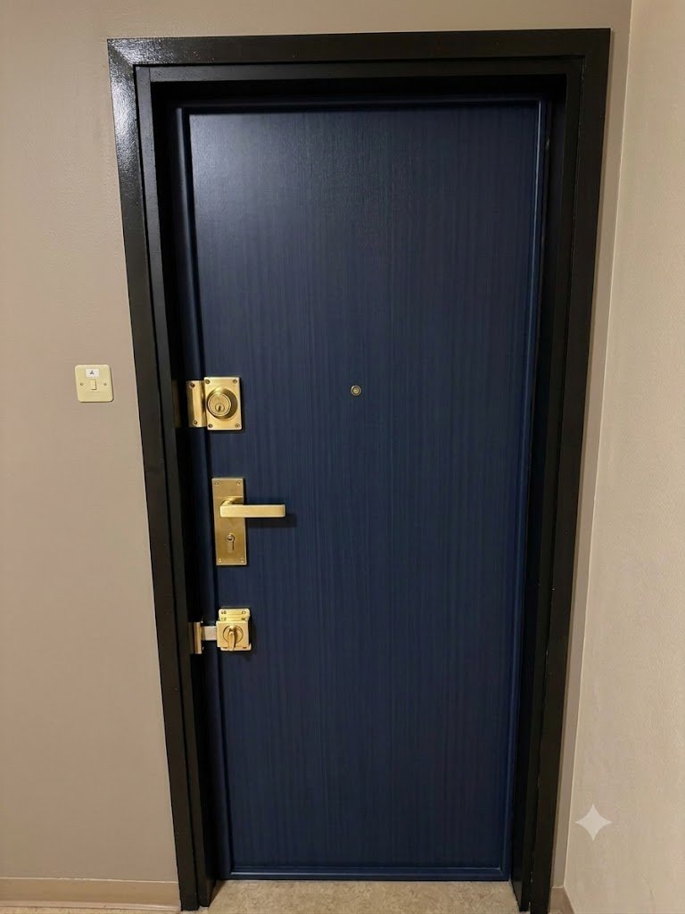 Installation d'un verrou de sécurité sur une porte au Mans