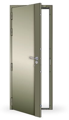 Porte blindée en acier haute sécurité